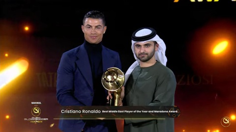 Cristiano Ronaldo Domina Globe Soccer Awards DNOTICIAS PT