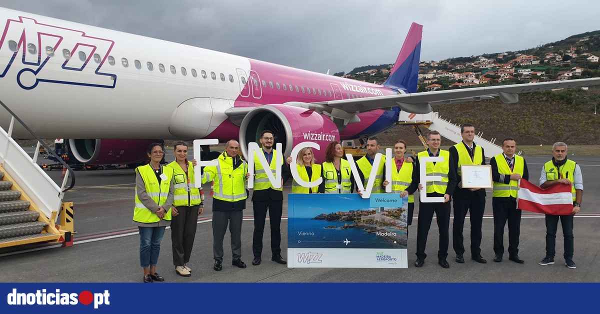 Wizz Air Estreou Nova Rota Entre A Madeira E Viena Dnoticias Pt