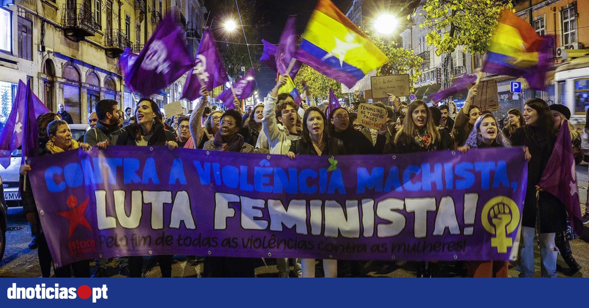 Centenas Marcham Em Lisboa Em Protesto Pelo Fim Da Viol Ncia Contra As