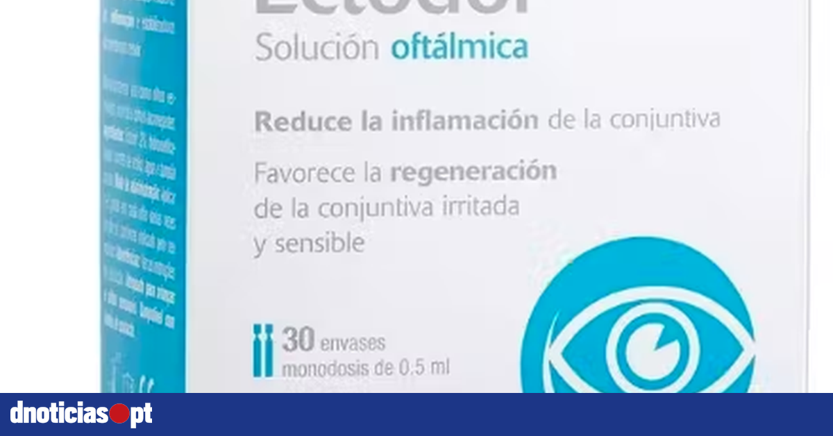 Farmacêutica recolhe lotes de gotas para os olhos comercializadas em