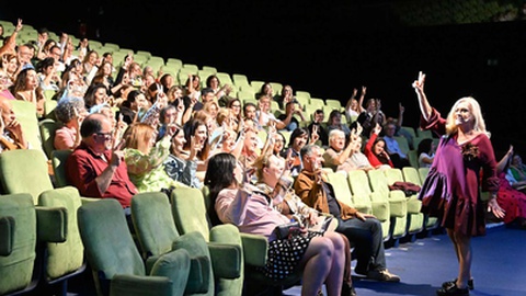 Espectáculo no Centro de Congressos da Madeira.
