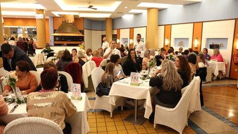 O jantar decorreu numa unidade hoteleira da Ilha Dourada.&nbsp;