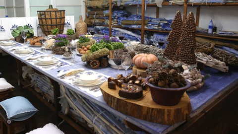 Mesa de Natal por Nini Andrade Silva