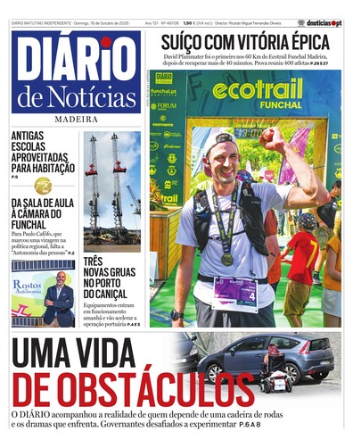 Edição do dia 18 Outubro 2026 da pubicação Diário de Notícias