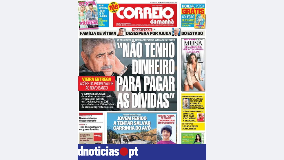 Conheça os destaques das capas dos jornais nacionais - Vimarsana News