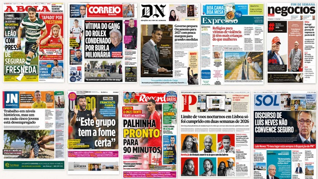 Luís Neves e la mozione di censura dominano le prime pagine