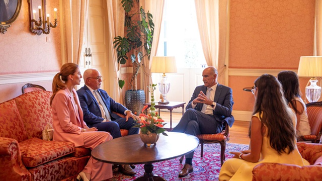Ambasciatore degli USA ricevuto al Comune di Funchal