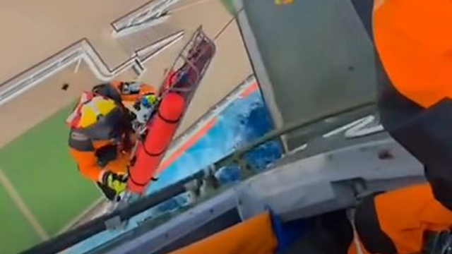 Força Aérea realiza resgate médico ao largo de Porto Santo