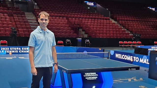 Décio Faustino della Madeira nominato per il Mondiale di Para Tennistavolo