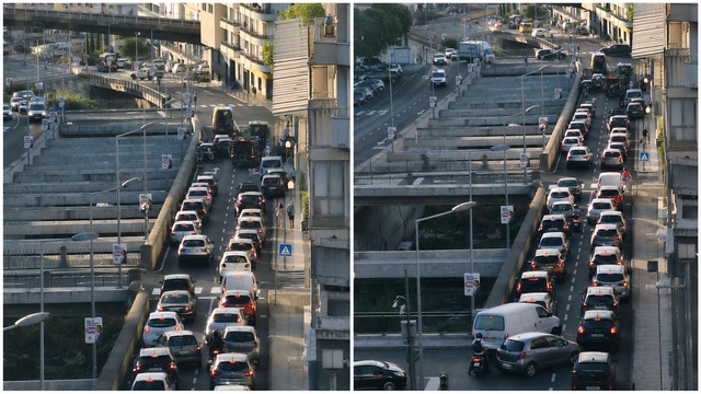 Un accident perturbe la circulation sur la Rua 5 de Outubro