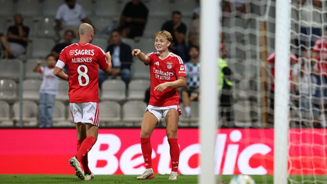 Il Benfica conquista contro il Moreirense la quarta vittoria e sale al secondo posto
