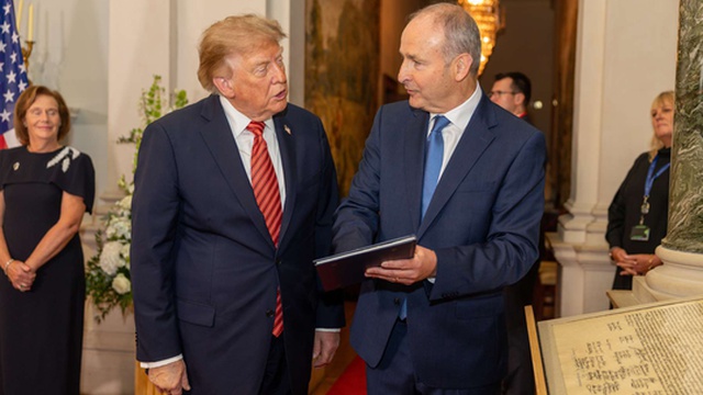 Irischer Premierminister relativiert Donald Trumps Unterstützung für Irlands Wiedervereinigung