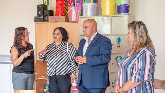 La scuola del Jardim da Serra ha una nuova sala di transizione