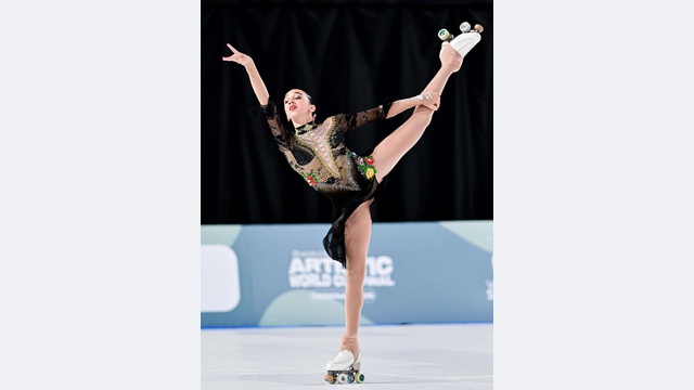 Madalena Costa com estreia de ouro no europeu