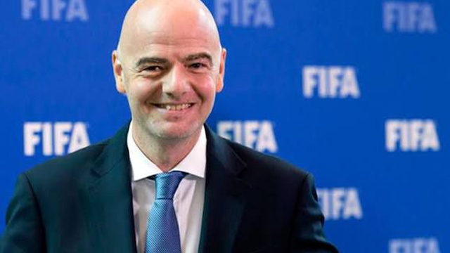 Bestätigte Kandidatur von Gianni Infantino für das FIFA-Präsidentschaftsamt