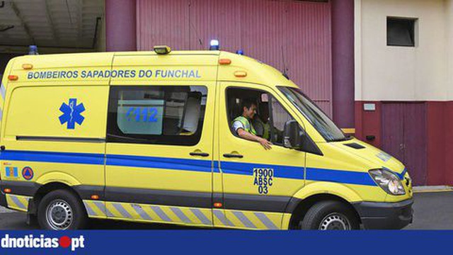 Motocycliste blessé après une collision à Funchal