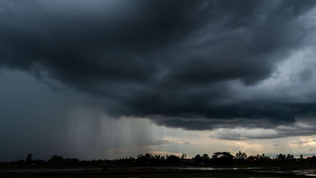 Início de semana com chuva e possibilidade de ocorrência de trovoadas