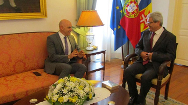 Representative of the Republic receives ambassador of Israel in Portugal