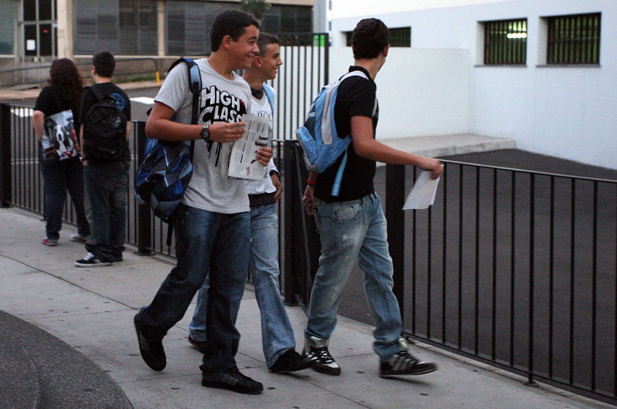 As aulas do ensino secundário só começam na próxima semana.&nbsp;