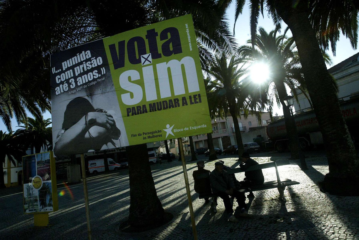 O 'Sim' acabou por vencer o referendo.