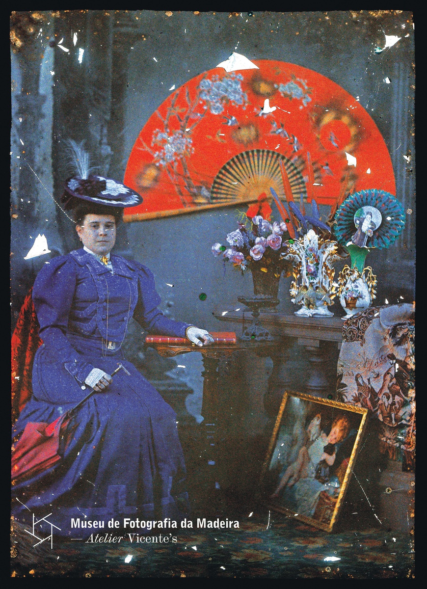 Photographia Vicente (1863-1978) - Maria José Bettencourt Gomes da Silva (1879-1974) - (1907-1920) - Autochrome / 18 X 13 cm - MFM-AV, Nº Inv.
VIC/21609 - Em depósito na DRABM