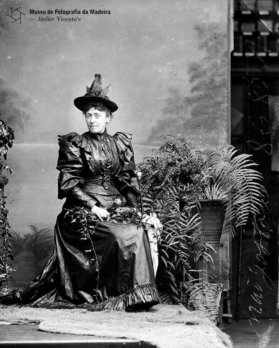 PHOTOGRAPHIA
VICENTE | Retrato da Madame | Le Cremier |
1893-06-13 | 8,2 x 6,8 cm | Negativo simples, vidro | Gelatina e sais de prata
| MFM-AV, inv. VIC/3707