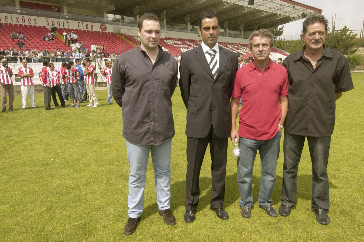 Na passagem pelo Leixões na época 2004/2005.