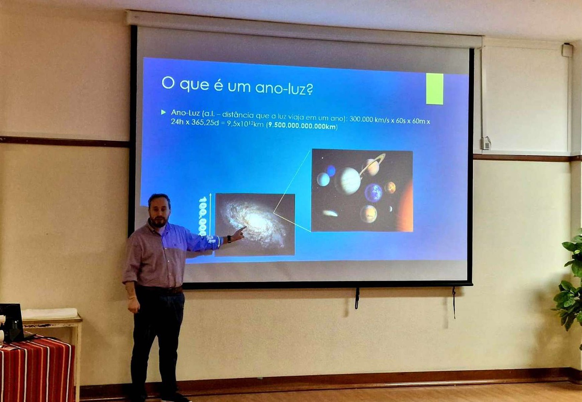 Sandro Correia integra a direcção da Associação de Astronomia da Madeira.