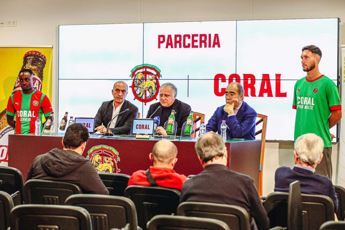 Coral é a patrocinadora oficial do Marítimo desde o dia 30 de Janeiro.