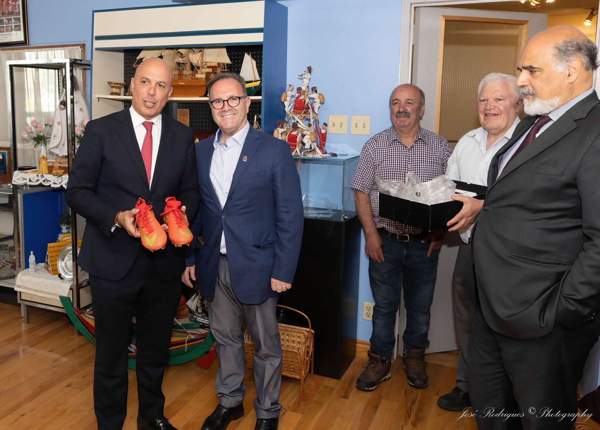 A Casa da Madeira possui no seu espólio as chuteiras de Cristiano Ronaldo