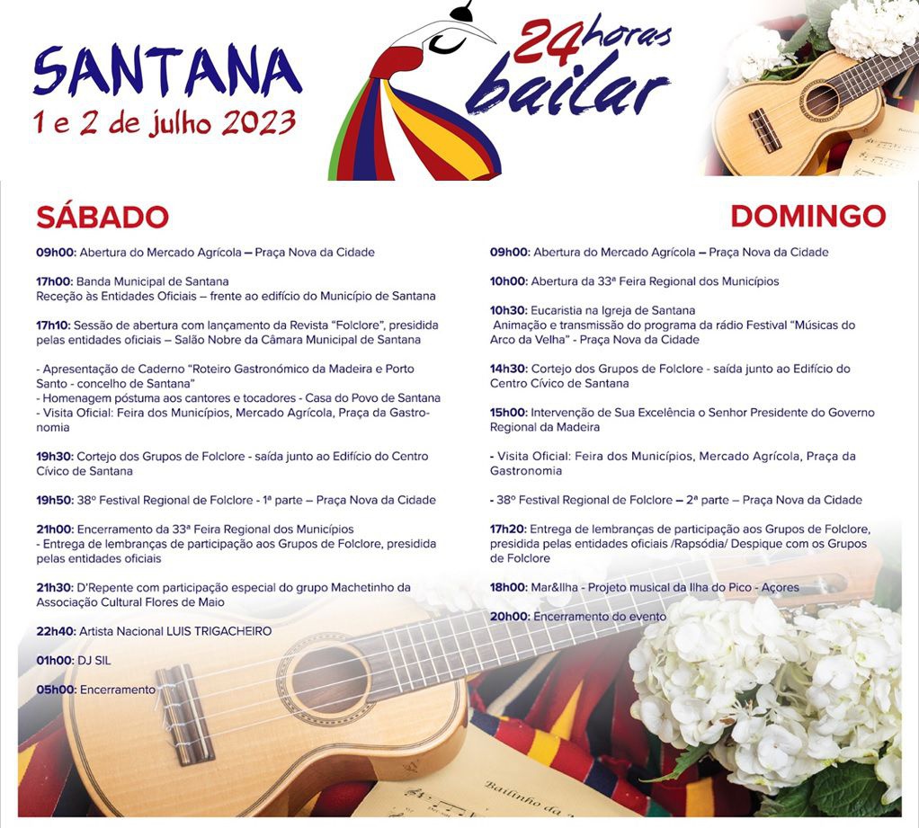 Confira o programa integral do evento que arranca logo pelas 9 horas.