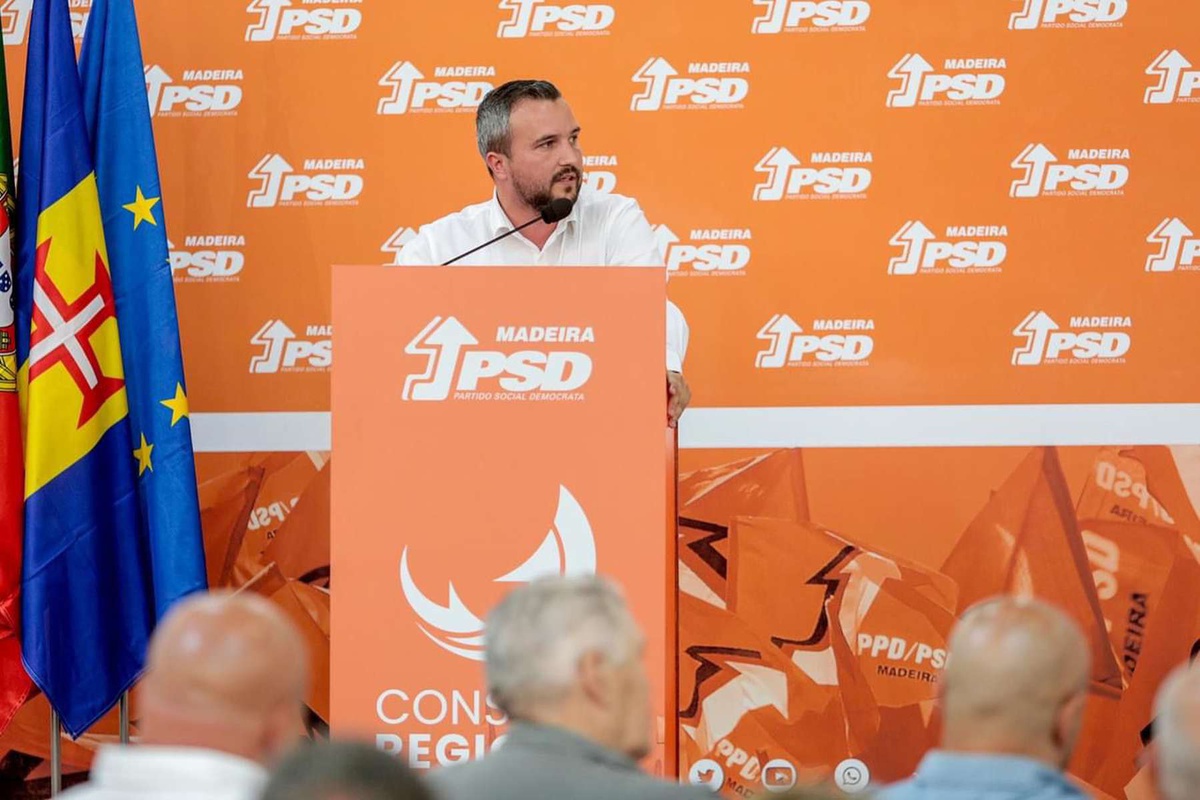 Carlos Fernandes falou em nome dos candidatos da coligação 'Somos Madeira'.