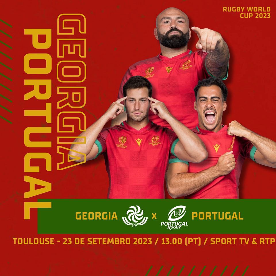 Mundial de Râguebi EM DIRETO: siga aqui o Geórgia-Portugal