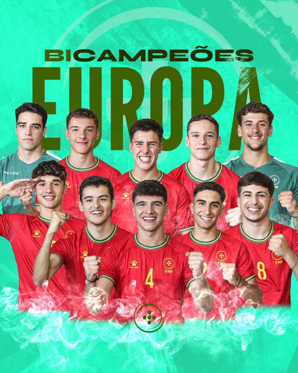 Hóquei em patins: Portugal sagra-se campeão da Europa em sub-19