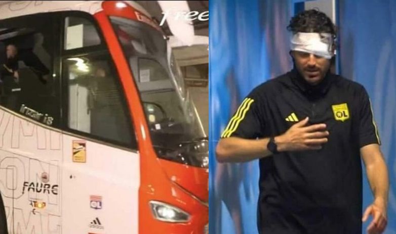 Jogo Marselha-Lyon adiado após apedrejamento ao autocarro da equipa  visitante —