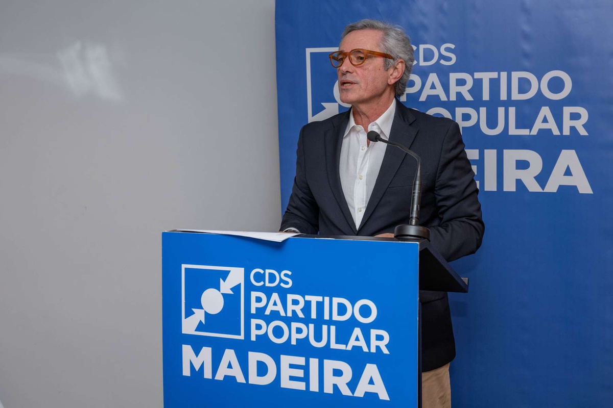 José Manuel Rodrigues foi um dos miliantes que ontem usou da palavra no Conselho Regional do CDS-PP Madeira.&nbsp;