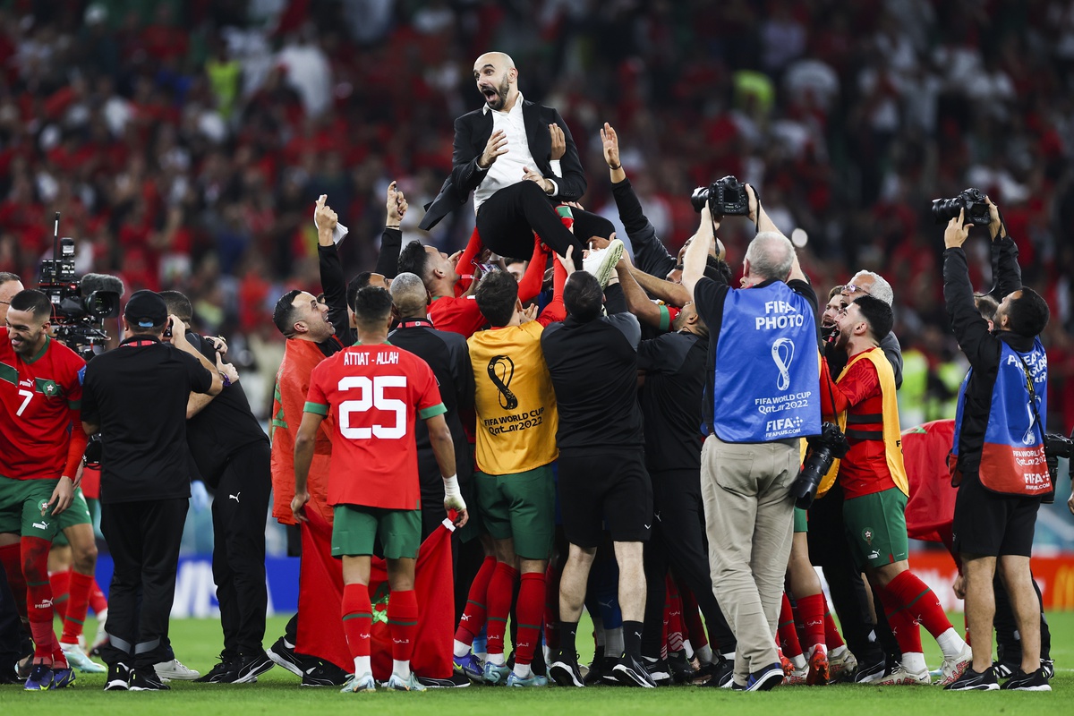 Marrocos faz história contra Espanha e pode defrontar Portugal no Mundial