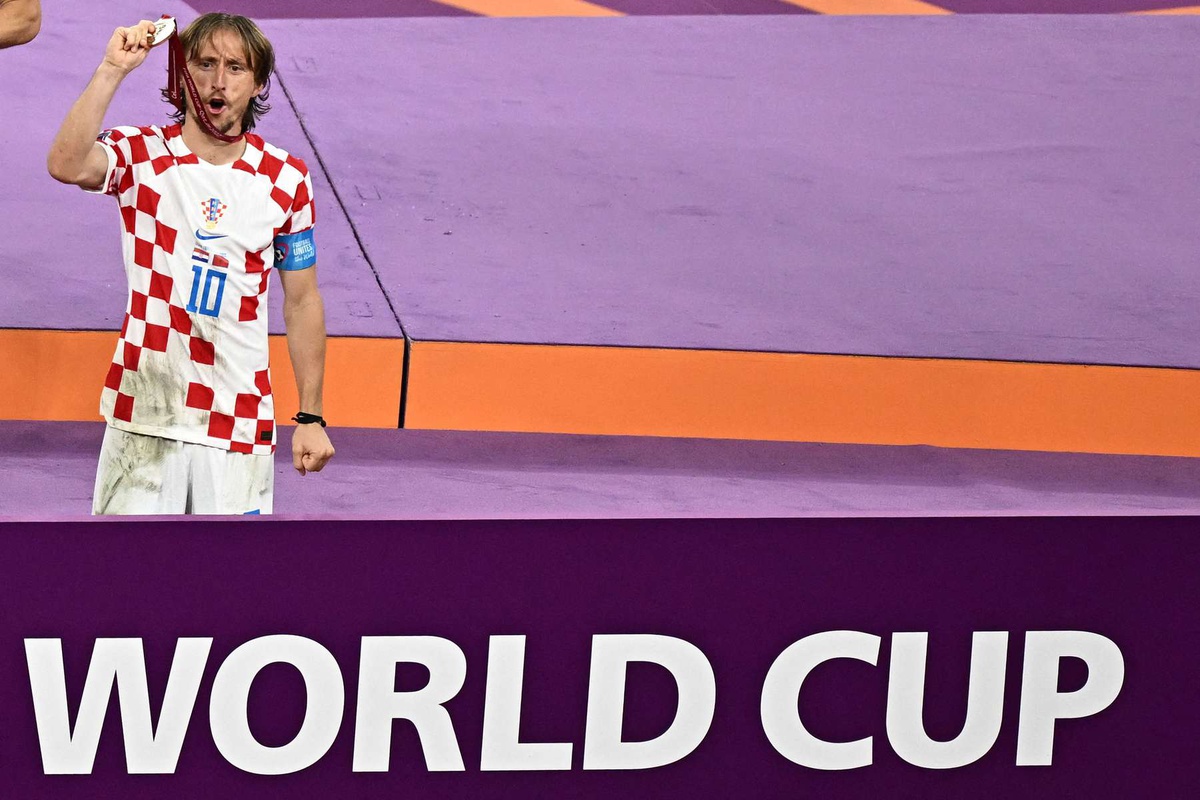 Luka Modric tem actualmente 37 anos de idade.