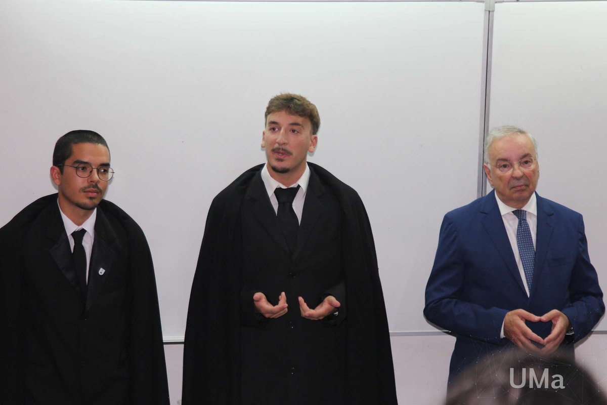 Ricardo Bonifácio ao centro da foto.&nbsp; Foto DR/AAUMA