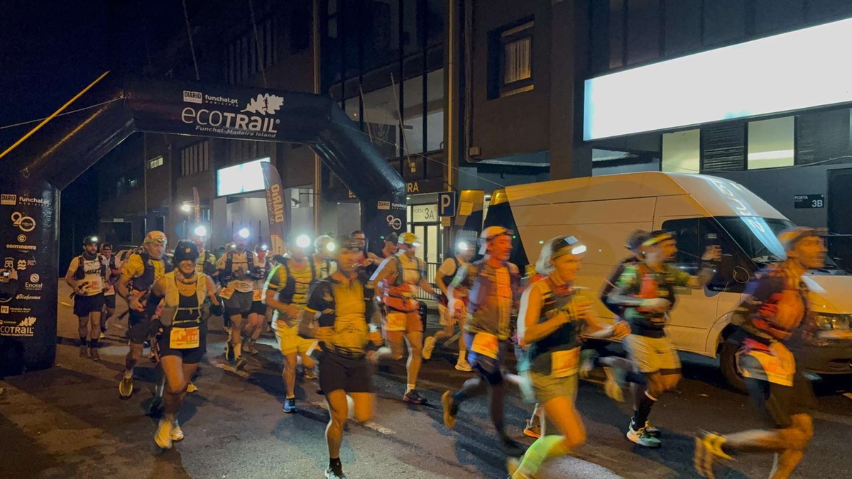 partida da prova dos 45 km