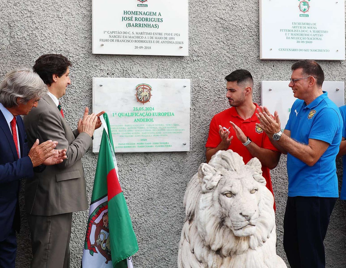 Momento da Inauguração da Placa de Homenagem