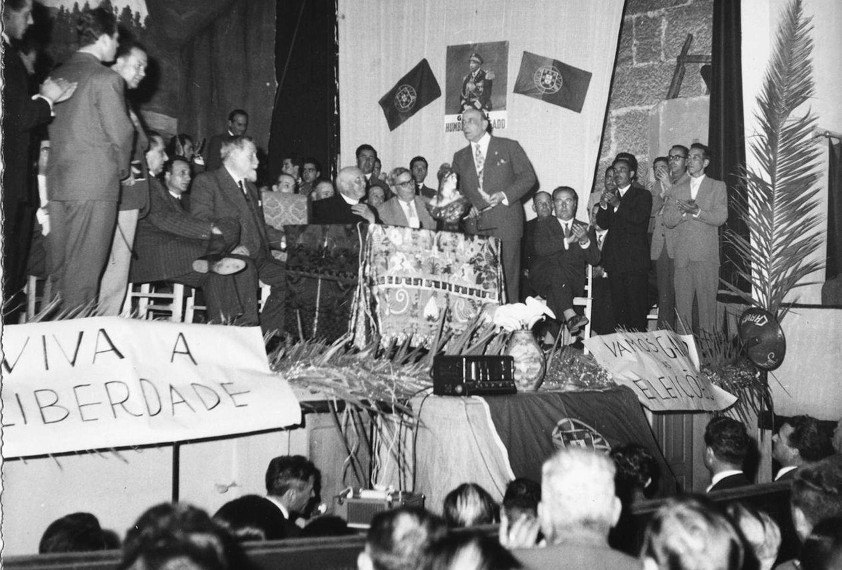 O acto eleitoral ocorreu a 8 de Junho de 1958. Humberto Delgado perdeu as eleições com 23% dos votos. O candidato de Salazar, Américo Tomás, foi eleito com 76,4% dos votos.&nbsp;