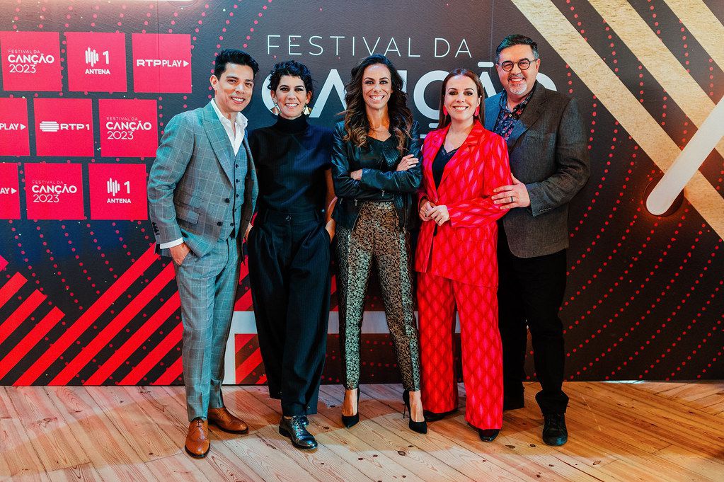 Os apresentadores do programa.&nbsp; &nbsp;Fotos DR/RTP