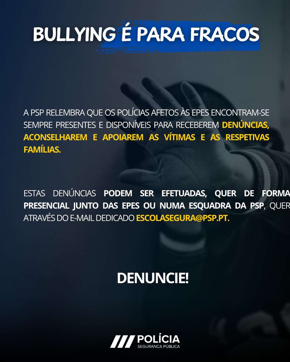 Polícia de Segurança Pública deixa alertas.