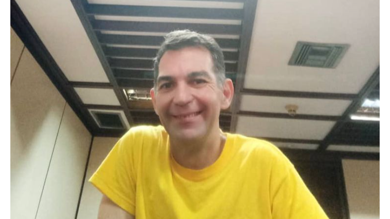Última fotografia de Juan dos Ramos recebida pelas filhas a 8 de Junho de 2022