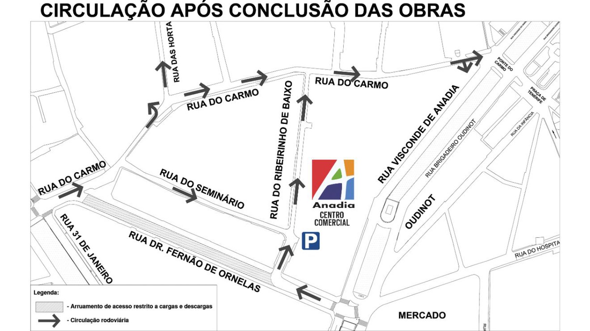 Ganhe 1 hora de estacionamento grátis no Centro Comercial Anadia