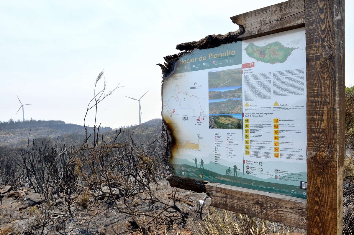 O percurso classificado 'Glaciar do Planalto', um dos mais recentes disponibilizados pelo Governo Regional, foi severamente afectado pelo fogo que há nove dias lavra na Madeira. As chamas estiveram à beira da Bica da Cana, tendo deixado um enorme rasto de destruição, com os tons negros a marcarem a paisagem. A emblemática Fajã Redonda foi engolida pelas labaredas.&nbsp;
