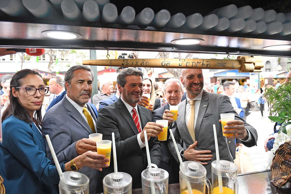 André Ventura, o líder do Chega, tem sido presença assídua nas campanhas eleitorais na Madeira.