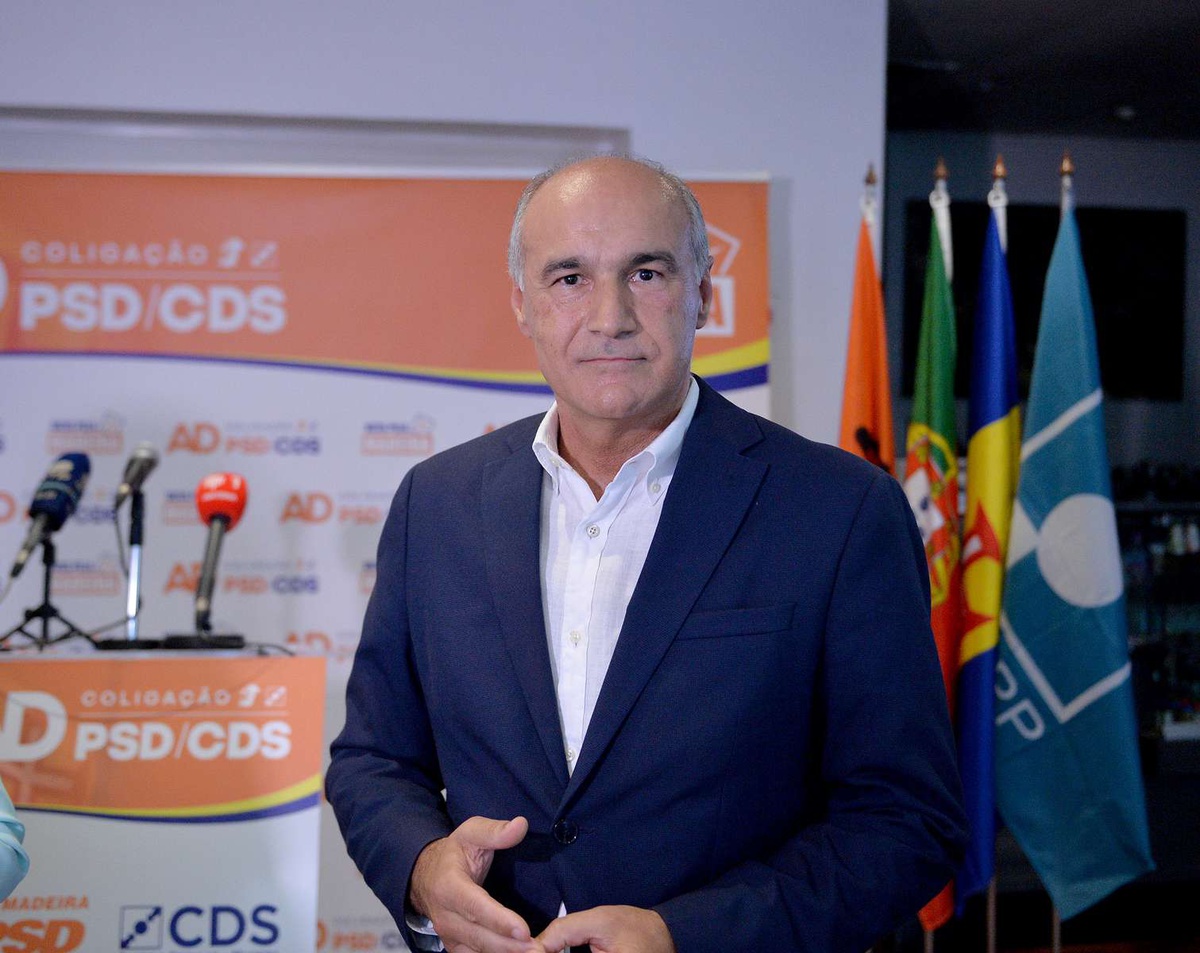 Jorge Carvalho é o nome escolhido para liderar a coligação PSD/CDS ao Funchal.