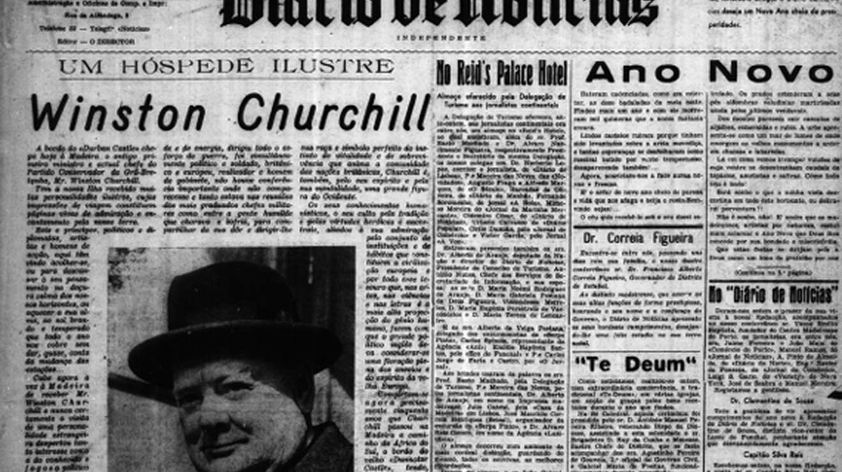 Recorte do DIÁRIO de 1 de Janeiro de 1950